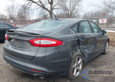 2016 Ford Fusion S из США, поврежденный, VIN 3FA6P0G71GR295280